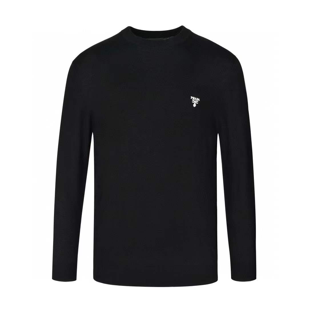 Prada Black Wool Sweater for Men