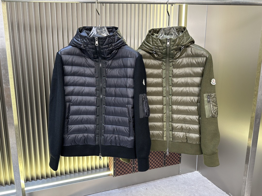 Moncler Padded Zip-Up Cardigan Jacket