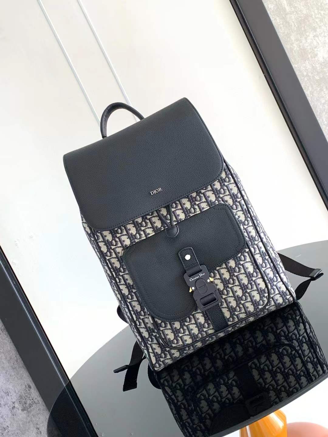 Christian Dior Men's Saddle Backpack