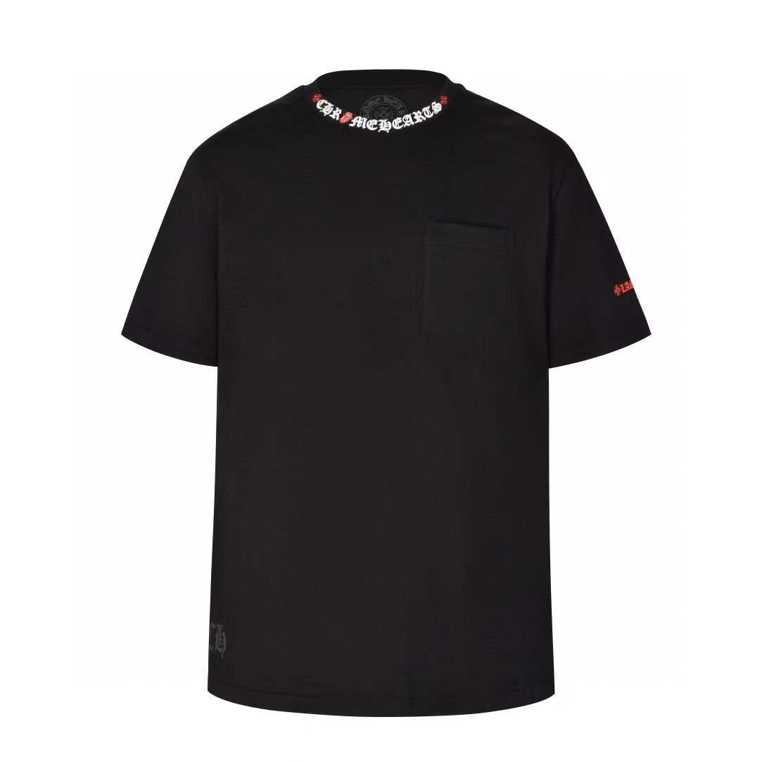 Chrome Hearts Casual T-Shirts for men Black