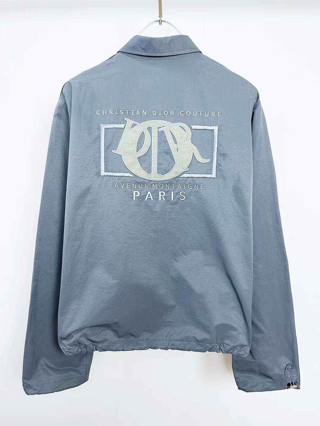 Christian Dior Men's Casual Gray Military Jacket