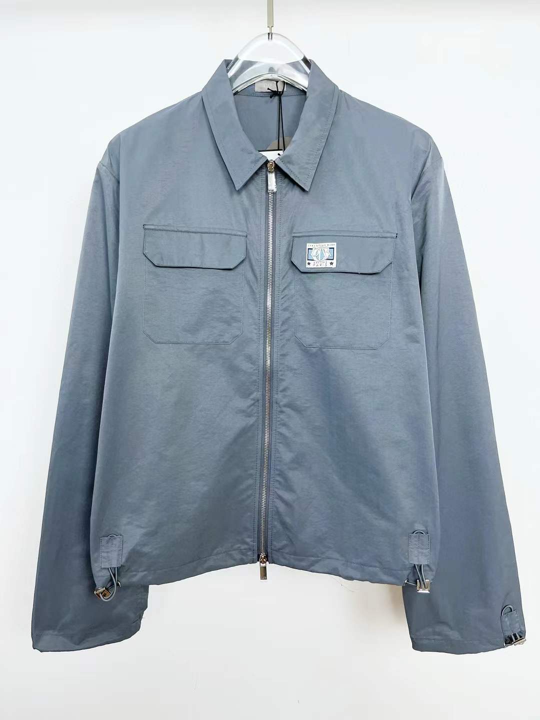 Christian Dior Men's Casual Gray Military Jacket