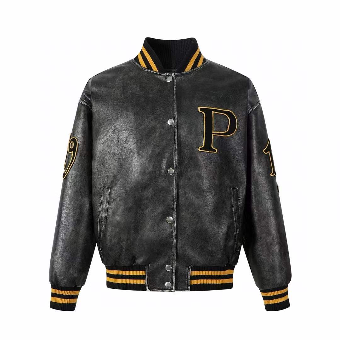Prada Leather Bomber Jacket