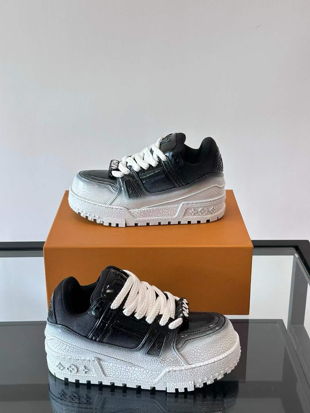 LV Trainer Maxi Sneaker Black