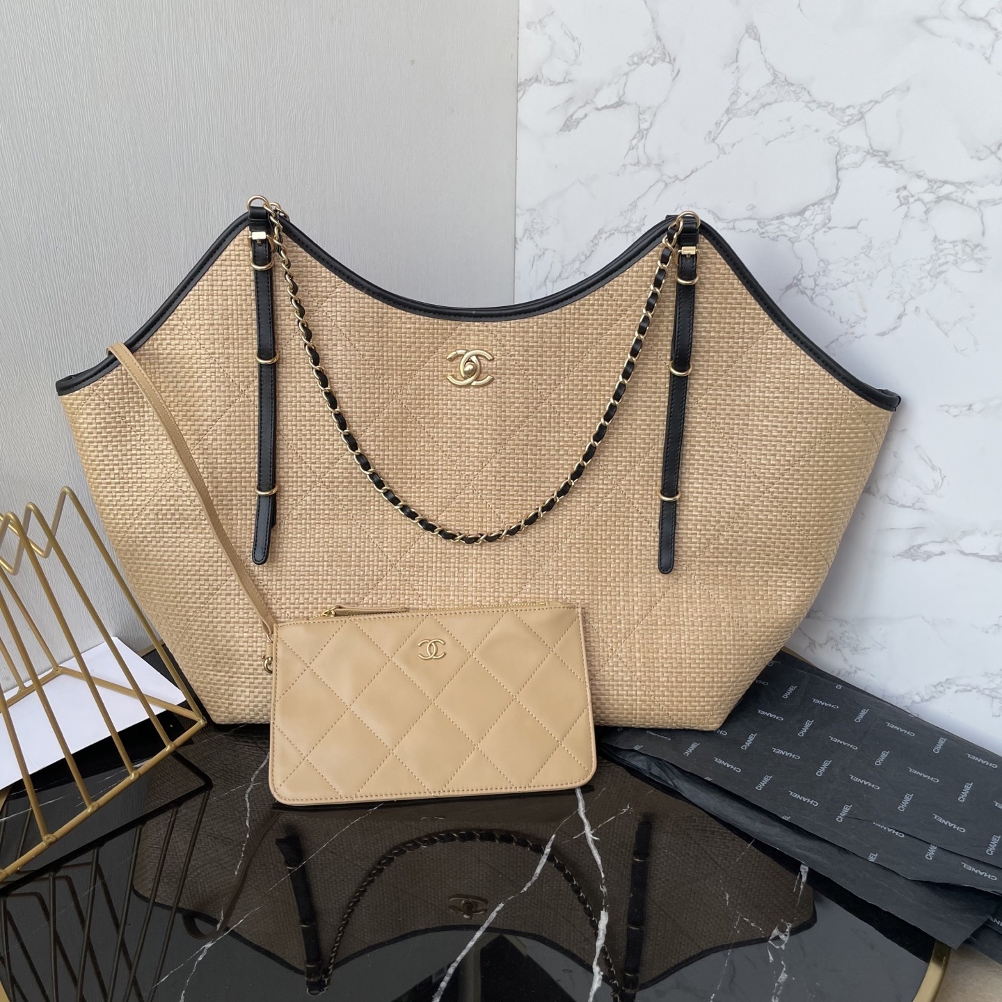 Chanel Top Handle Shpulder Bag