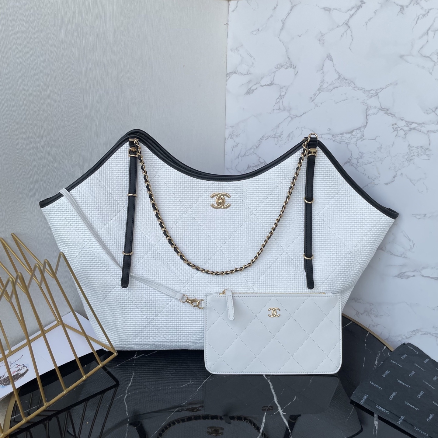 Chanel Maxi Coco Shopping Bag