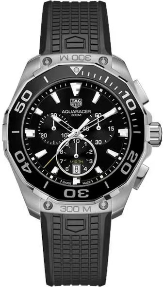 TAG0198B - TAG0198A - Aquaracer 300m SS/SS Black Swiss Qtz 1/10 $288