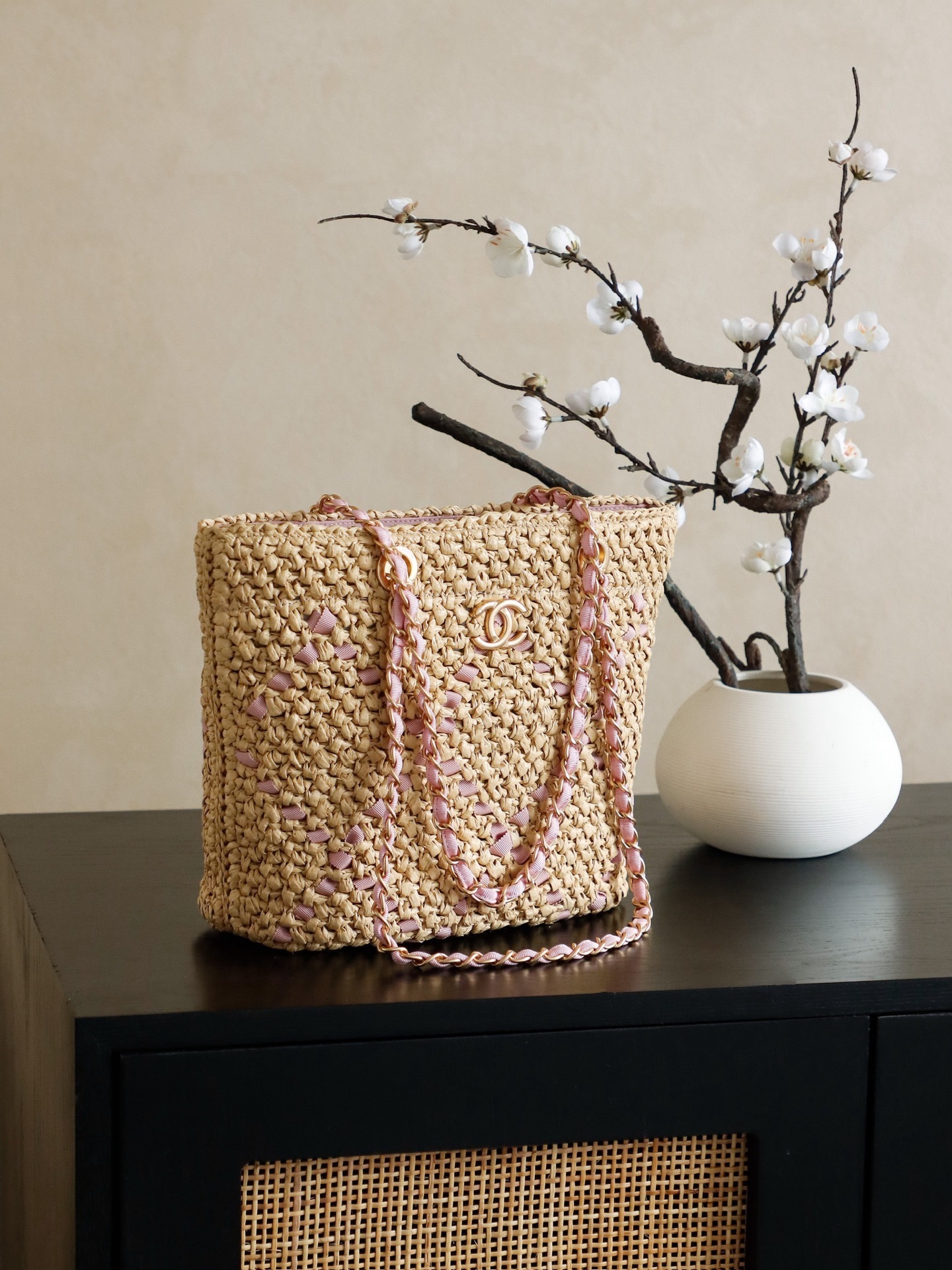 Chanel Coco Chain Tote Bag