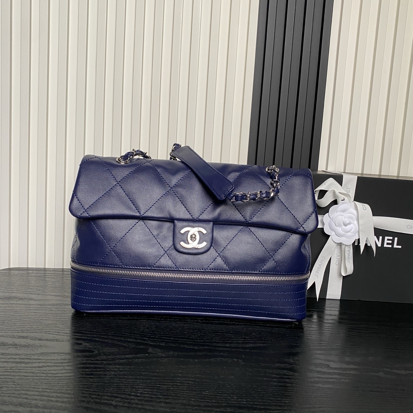 Chanel Expandable Ligne Flap Bag