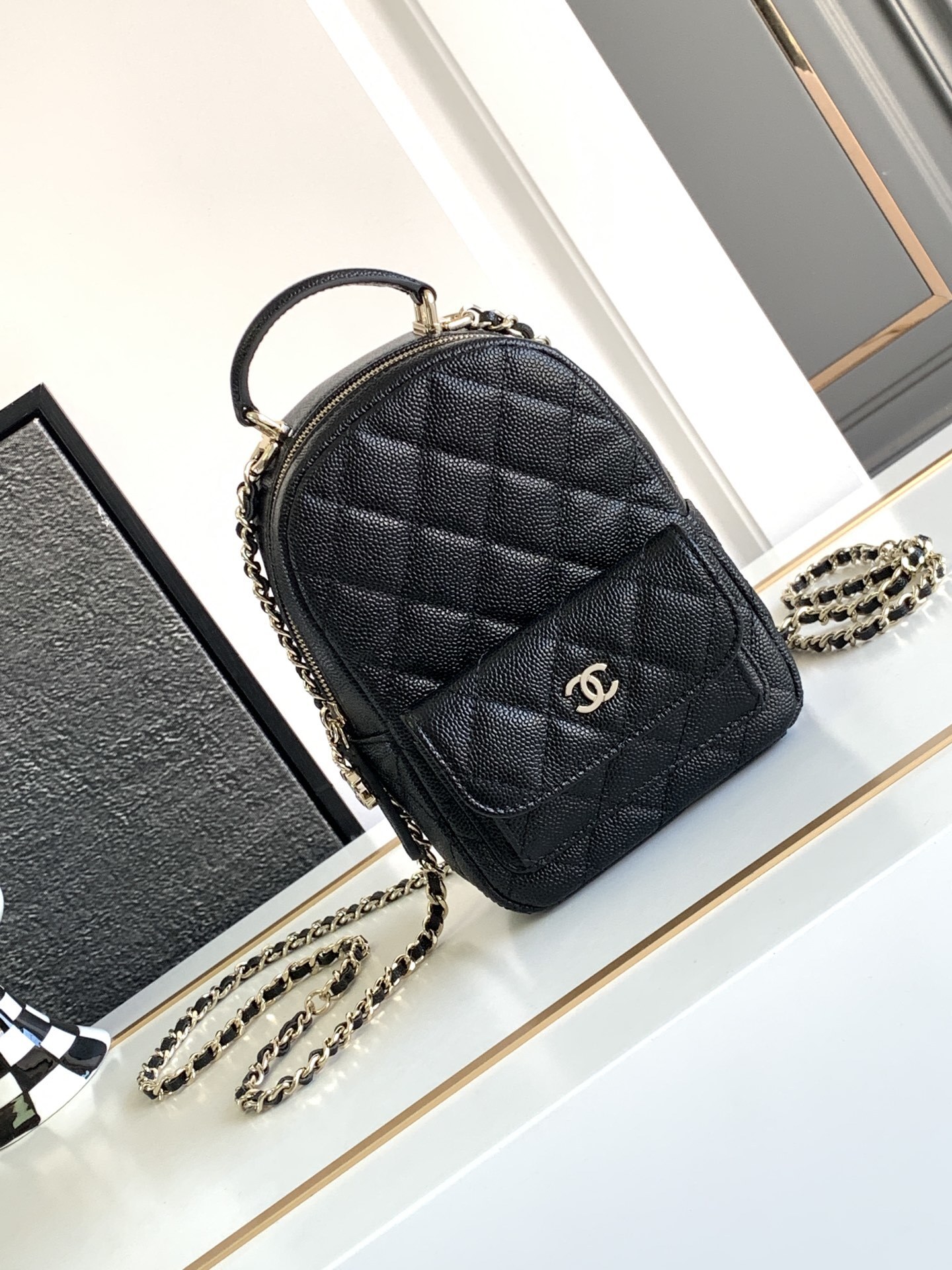 Chanel Women 24C Bags black