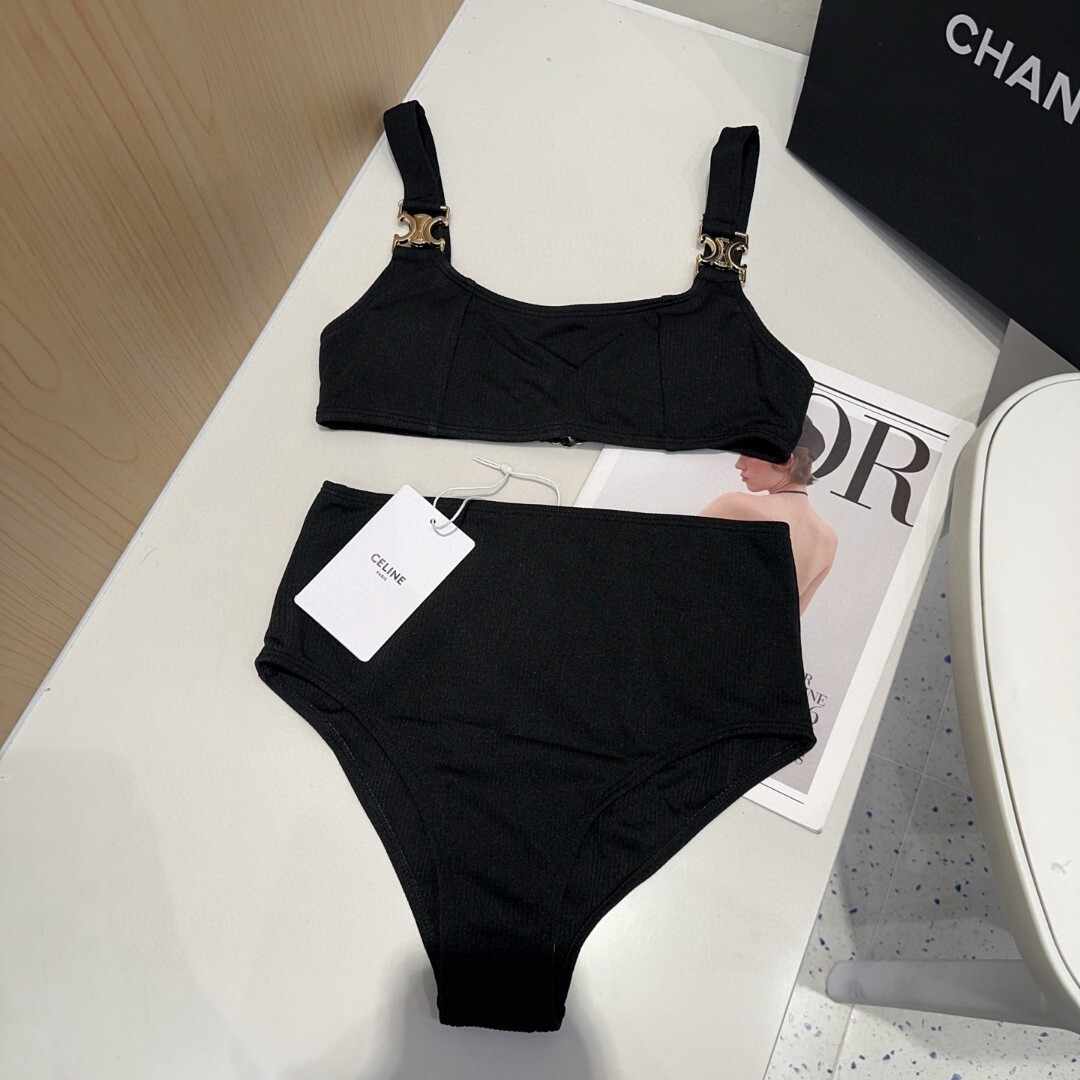Celine Swimsuit Black