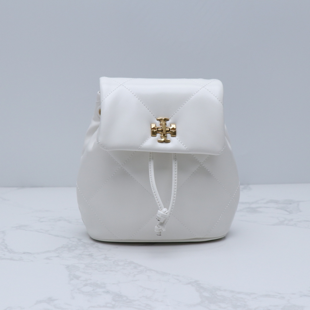 Tory Burch Kira Backpack white