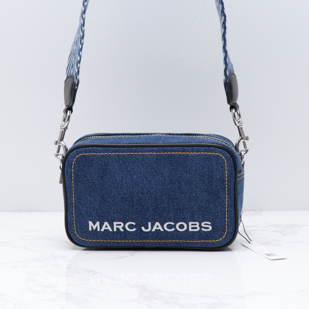 Marc Jacobs The Denim Chain Mini Crossbody Tote Bag