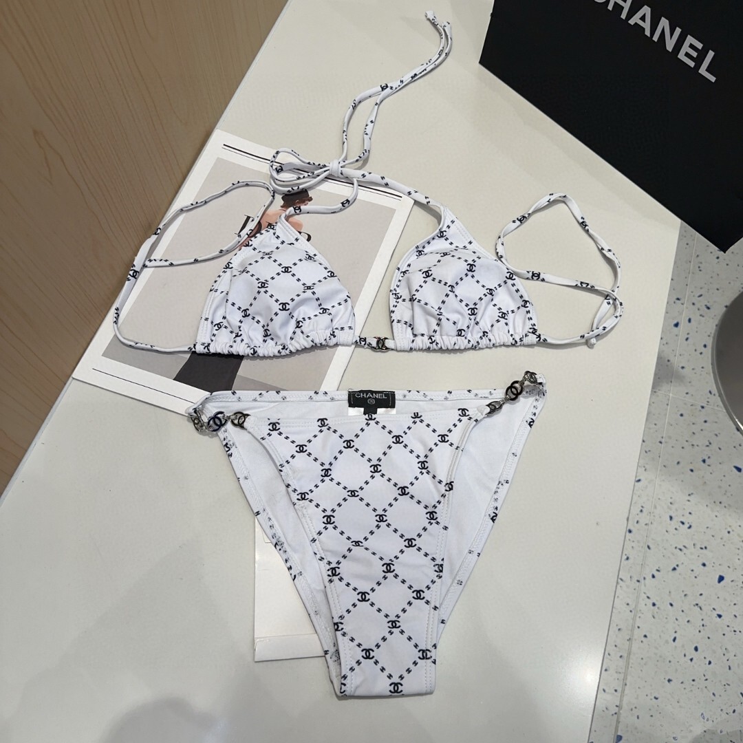 Chanel style swim suit