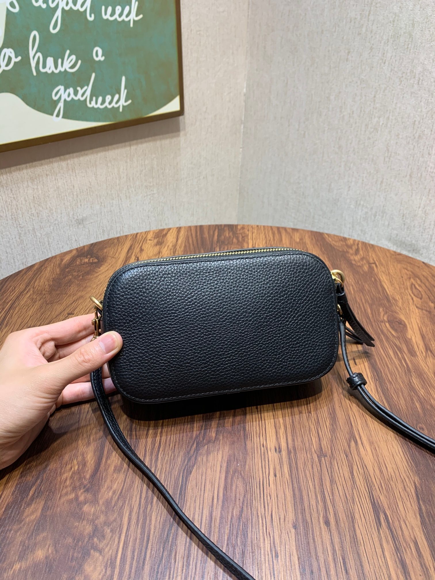 Tory Burch Women's Perry Bombe Mini Bag - Black
