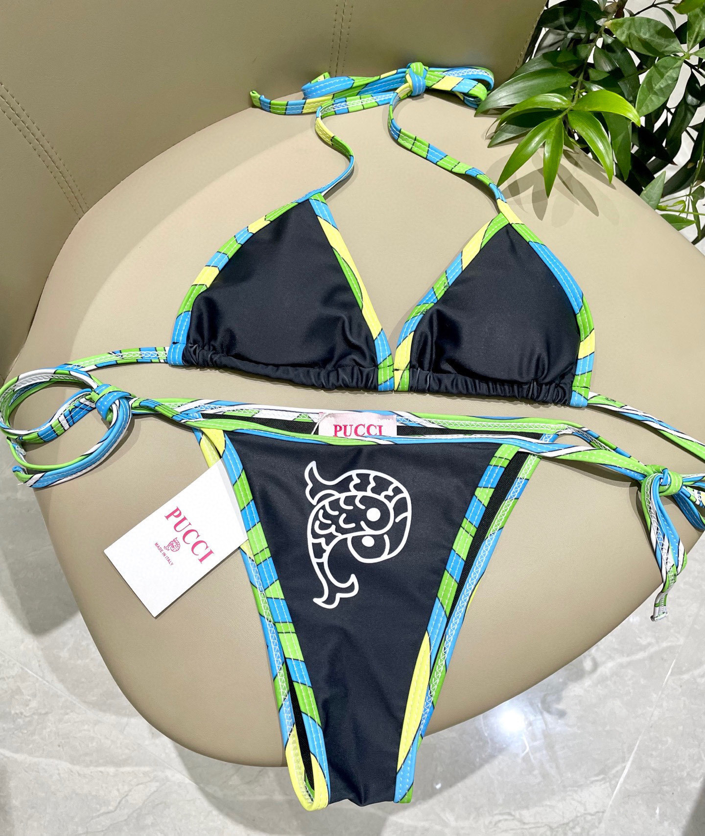 chanel Pucci Bikini Swimsuit
