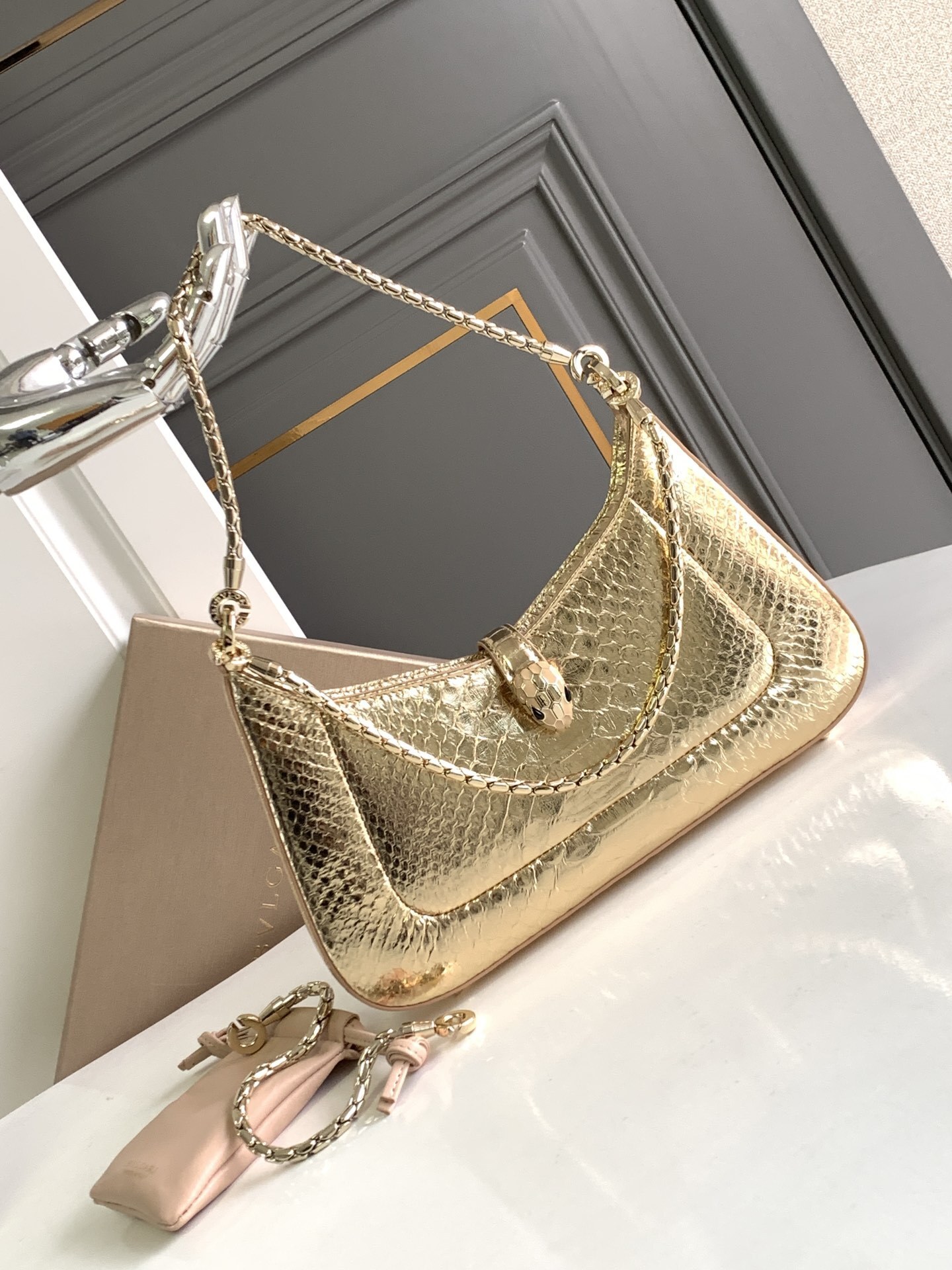 Bvlgari Serpenti Baia Shoulder Bag