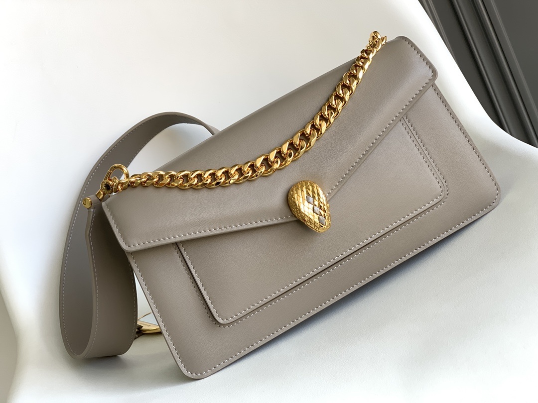 Bvlgari Serpenti East-West Maxi Chain medium shoulder bag