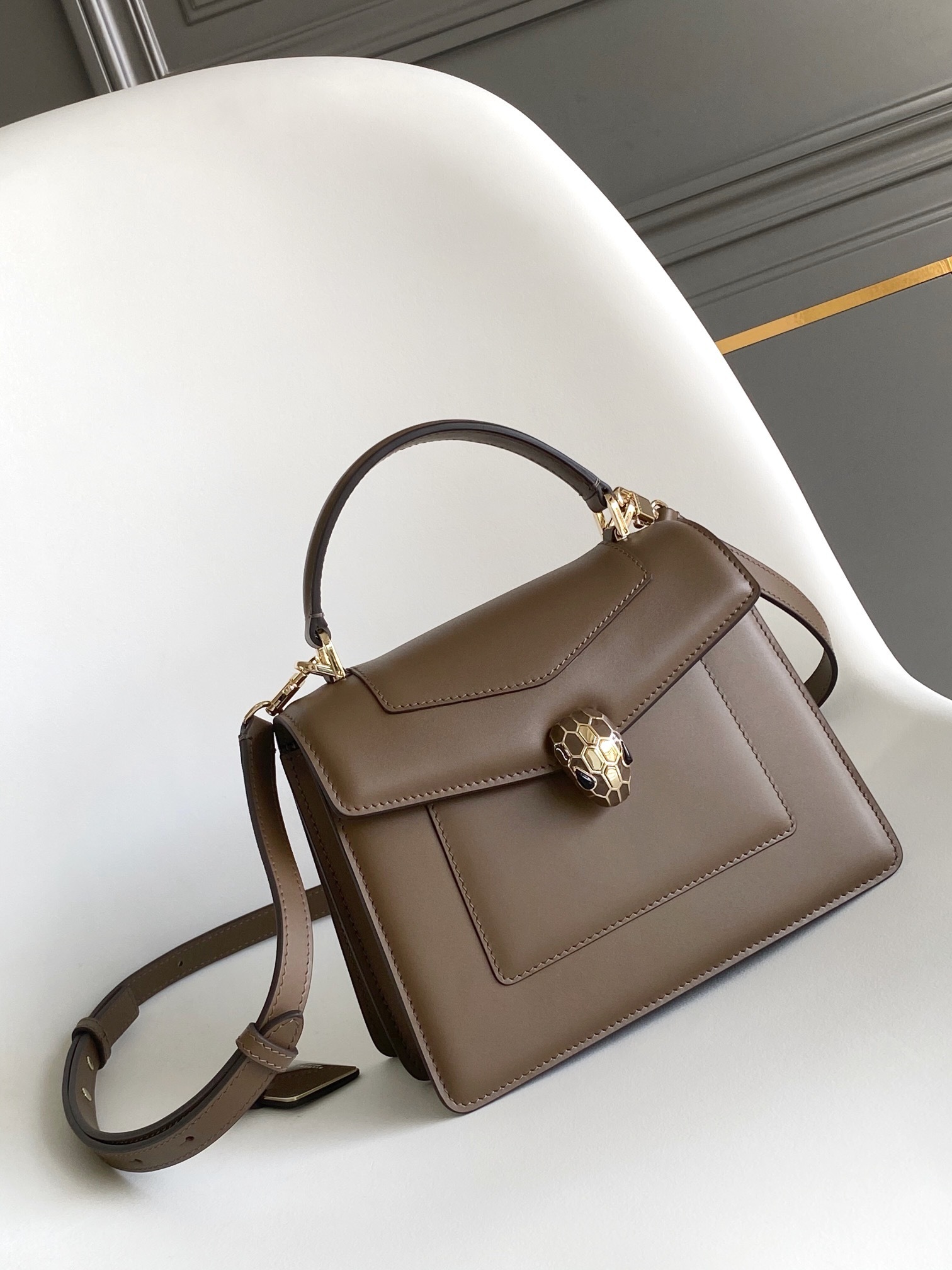 Bvlgari Serpenti Forever Calf Leather