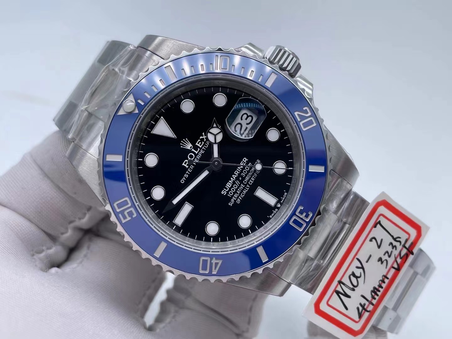 ROLSUB0369 - Submariner 126619LB 41mm 904L SS/SS Blk VSF VS3235 $548