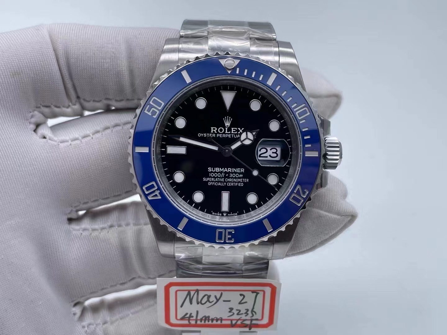 ROLSUB0369 - Submariner 126619LB 41mm 904L SS/SS Blk VSF VS3235 $548
