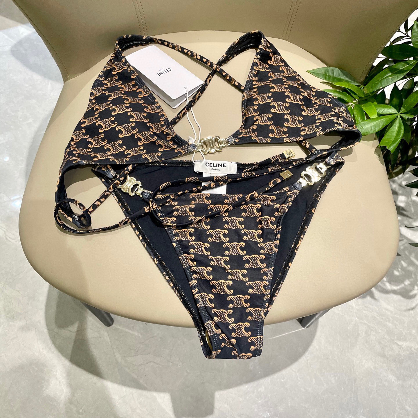 Celine style swimsuit
