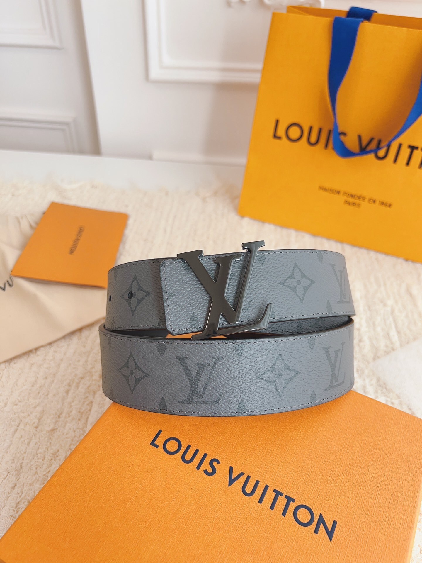 LV Initiales 40mm Reversible Belt