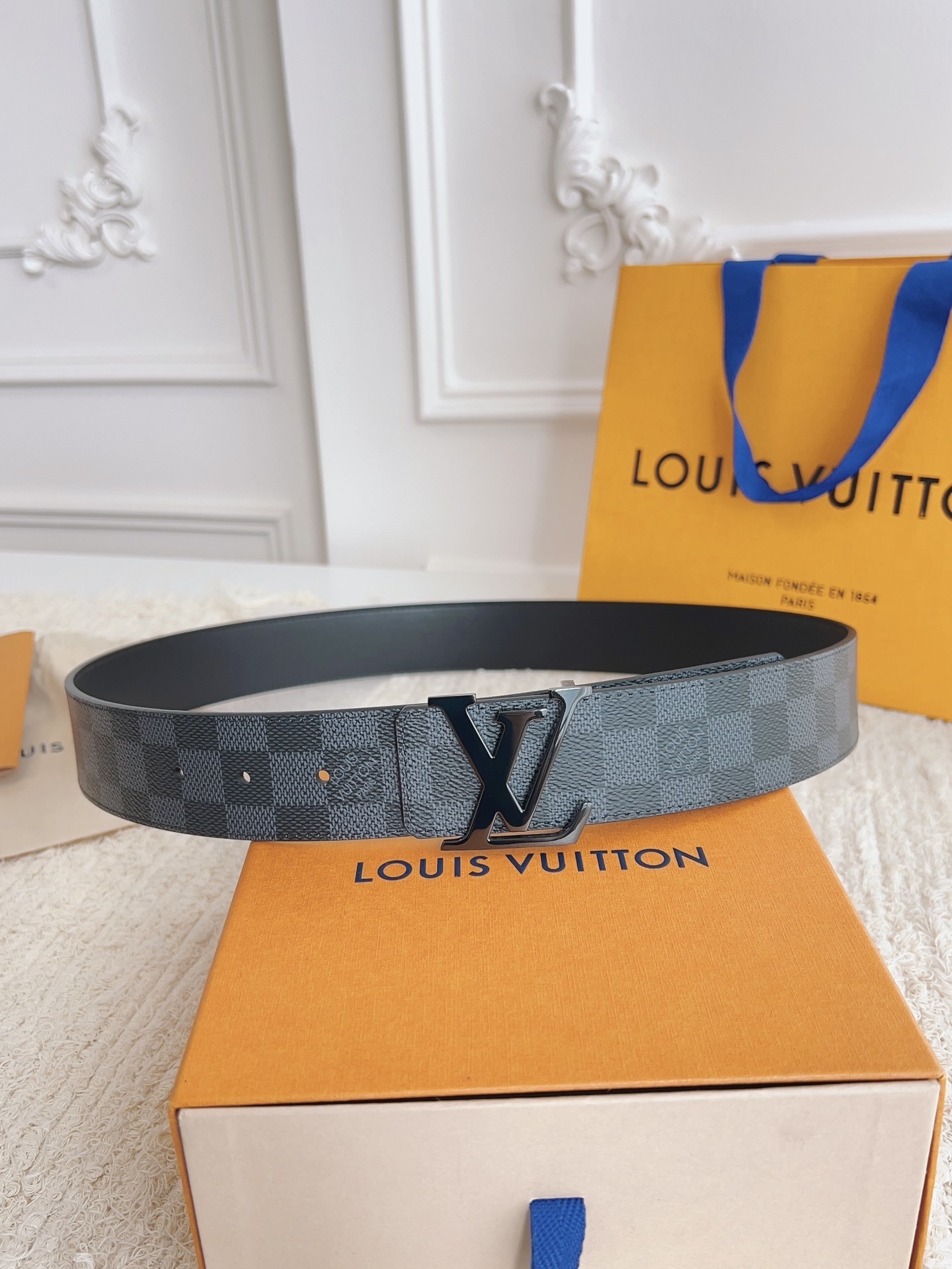 LV Initiales 40mm Reversible Belt