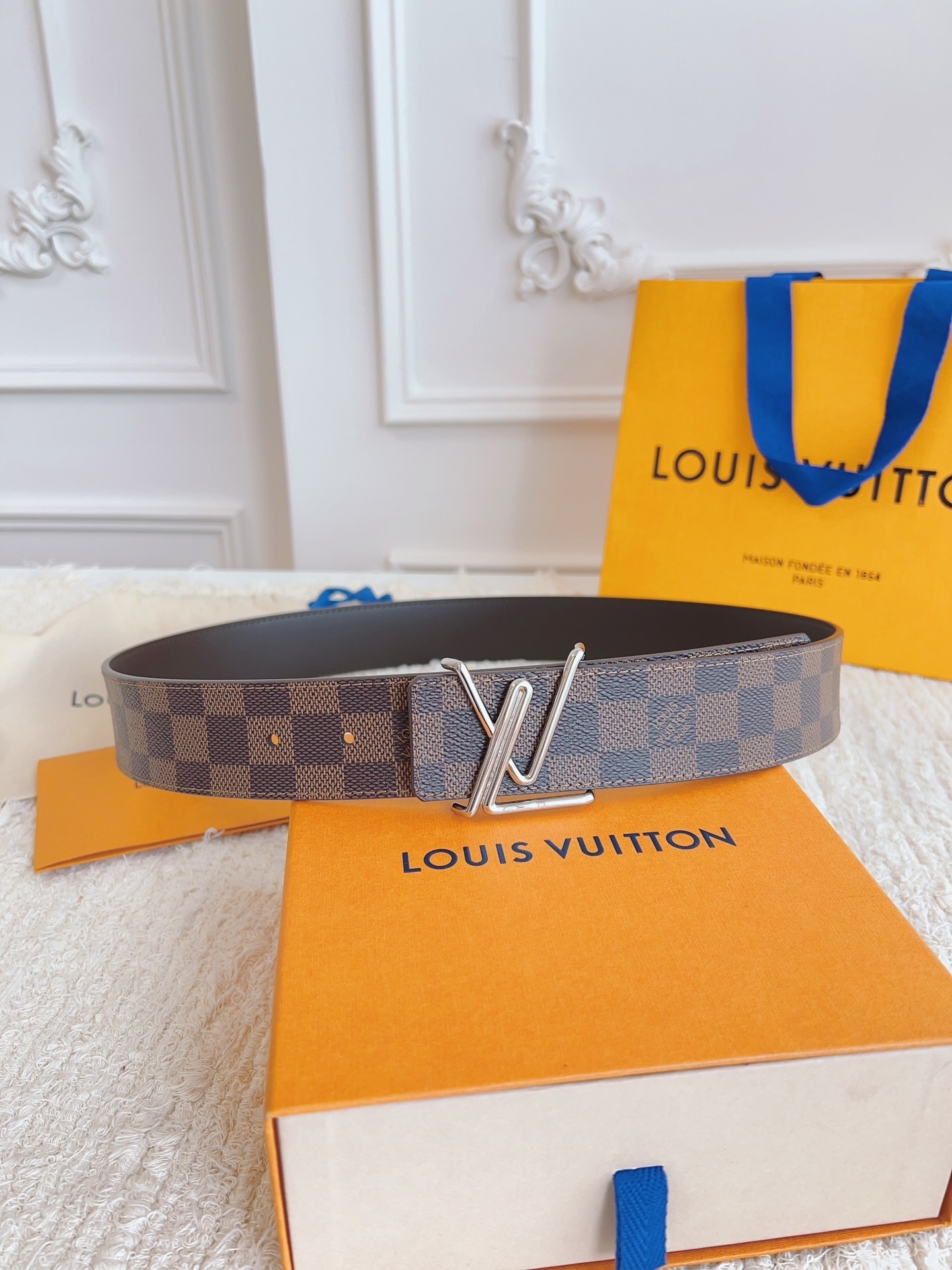 LV Initiales 40mm Reversible Belt