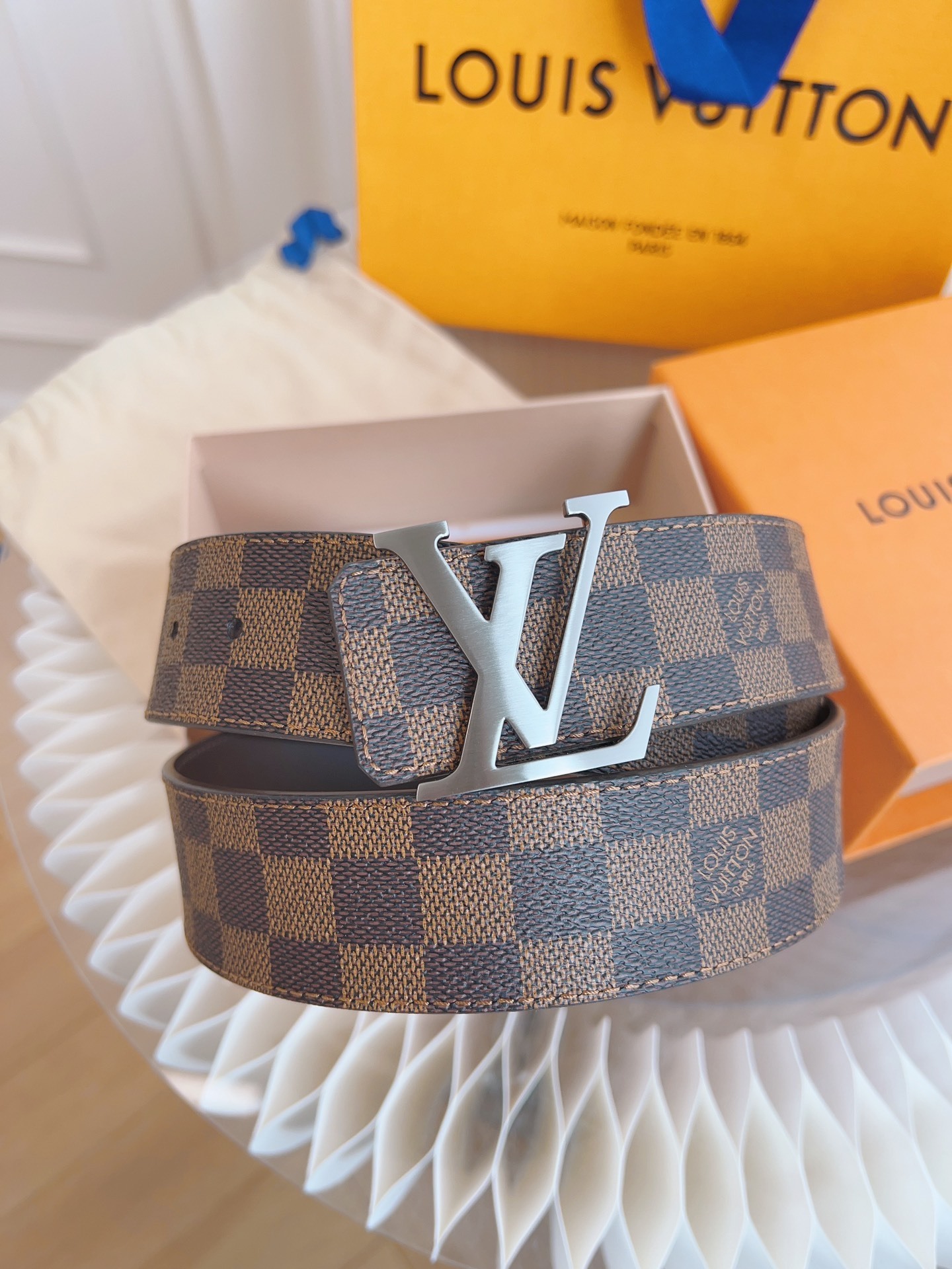 LV Initiales 40mm Reversible Belt