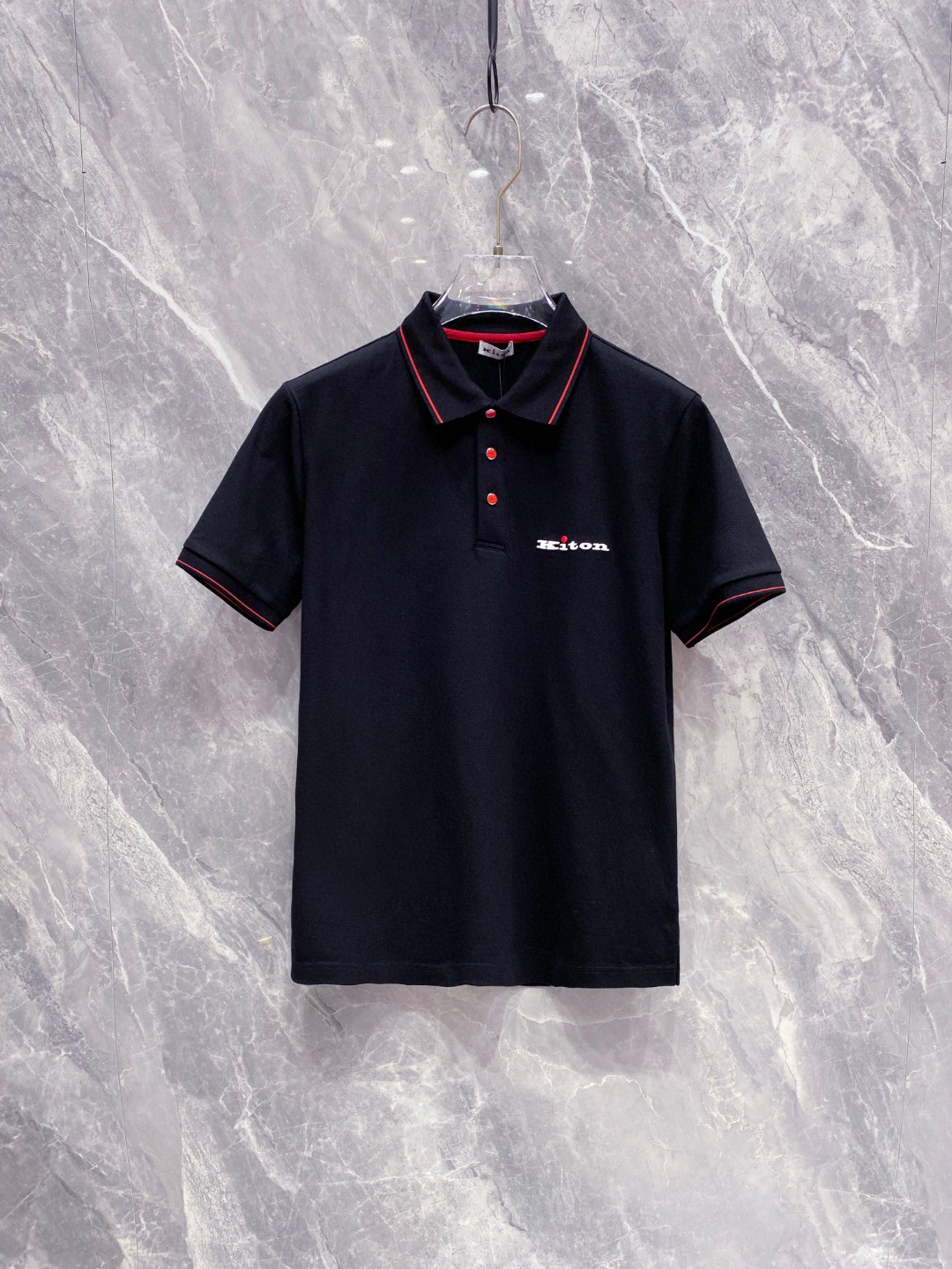 Kiton Polo Shirt Black