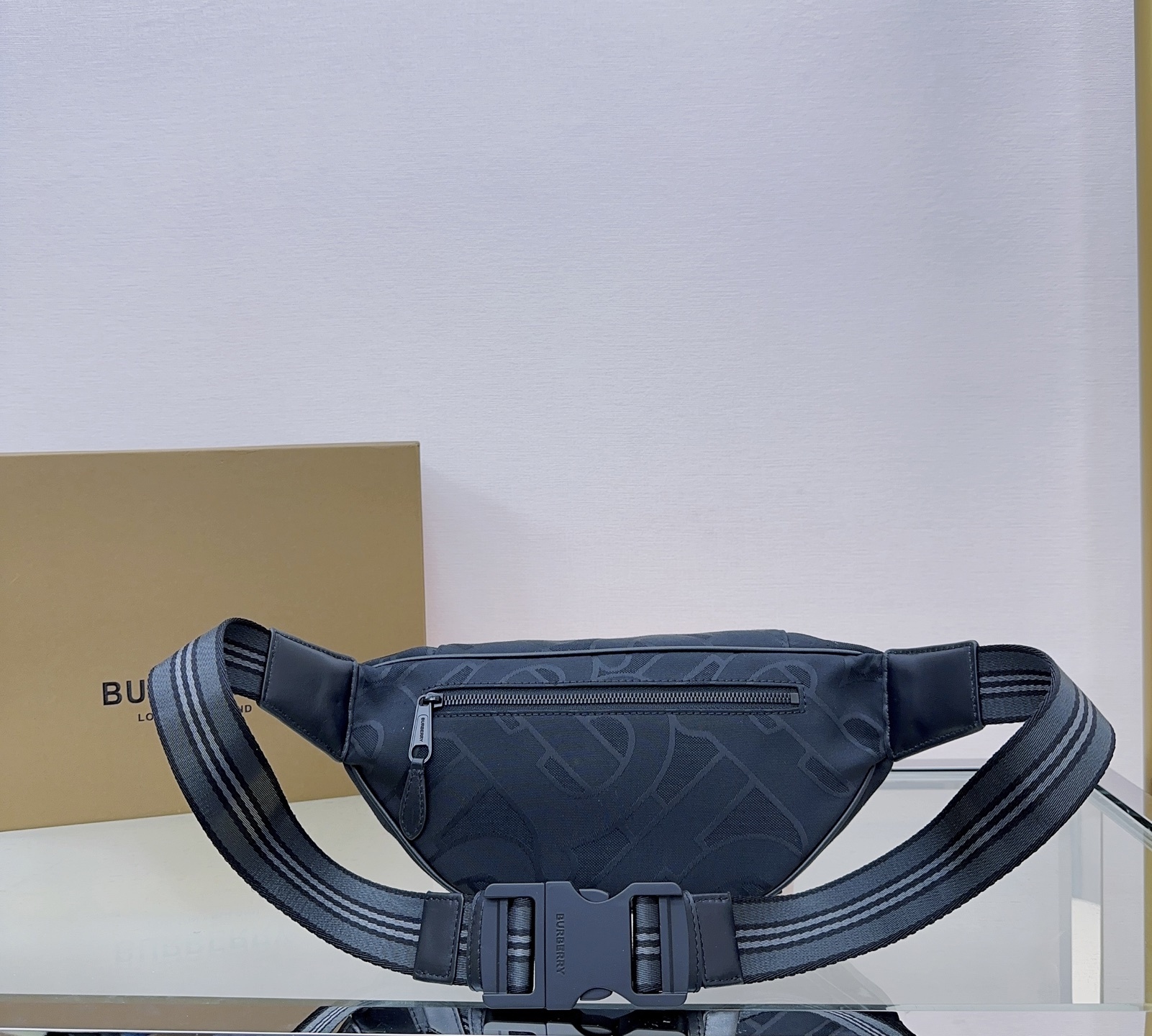 Burberry Black Sony Waist Belt Bag