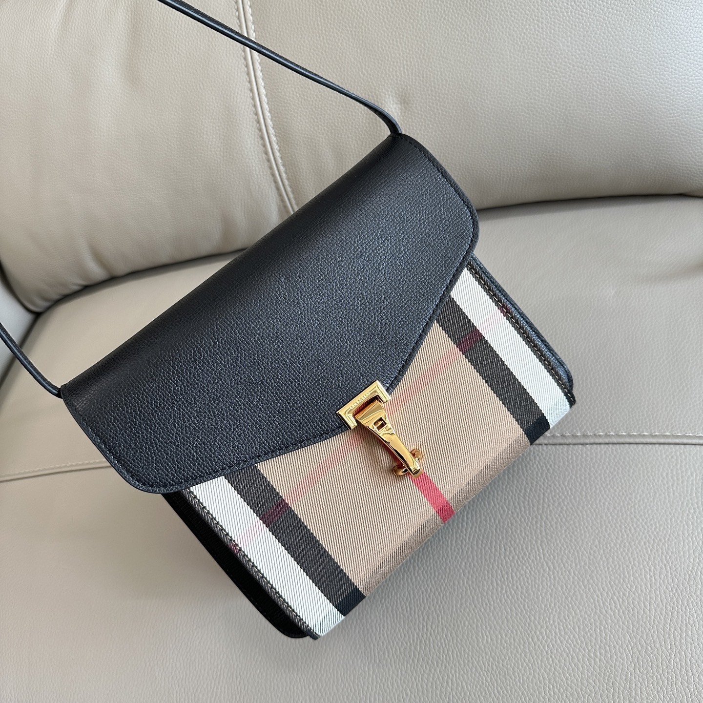 Burberry Macken Small Black Bag