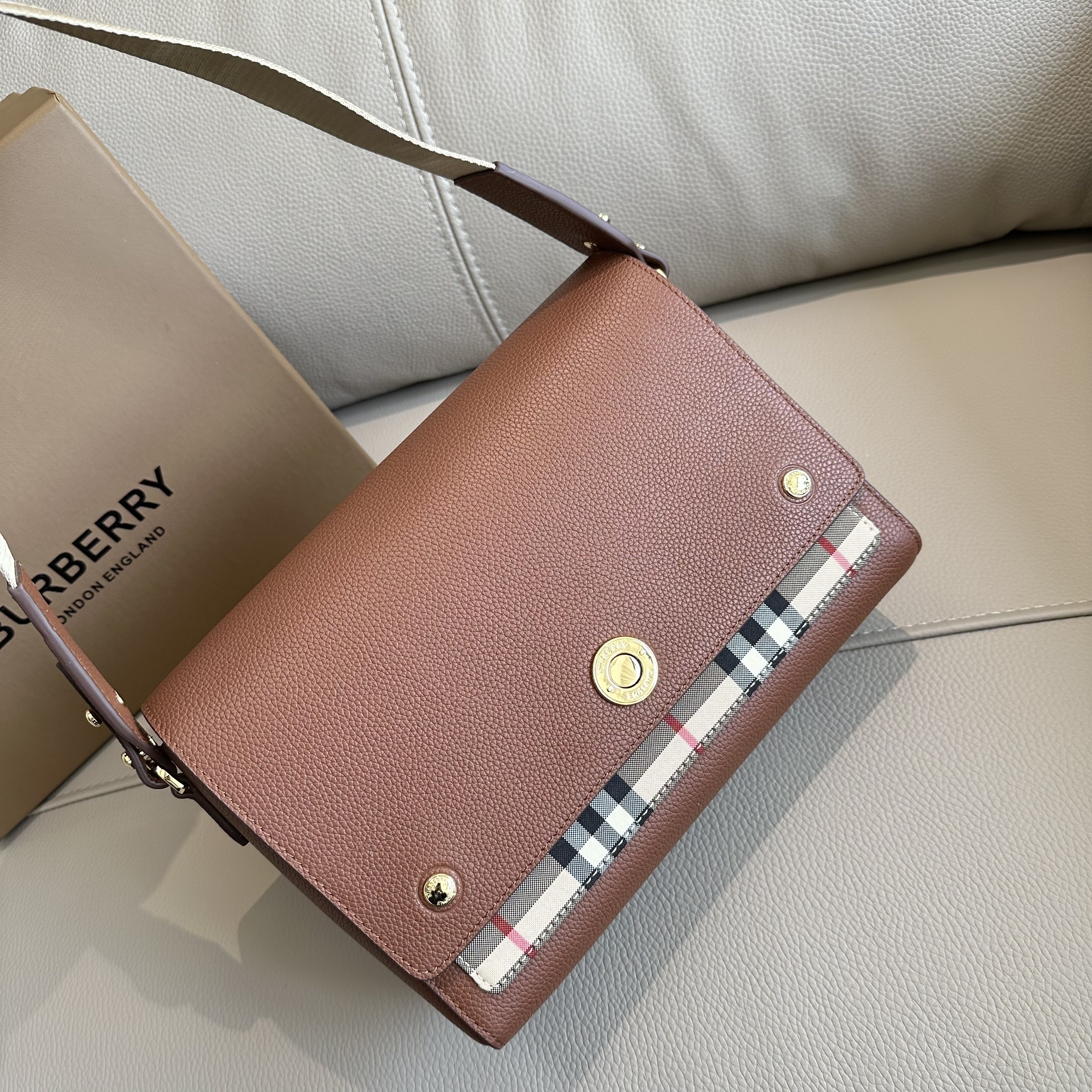 Burberry Note Crossbody Bag