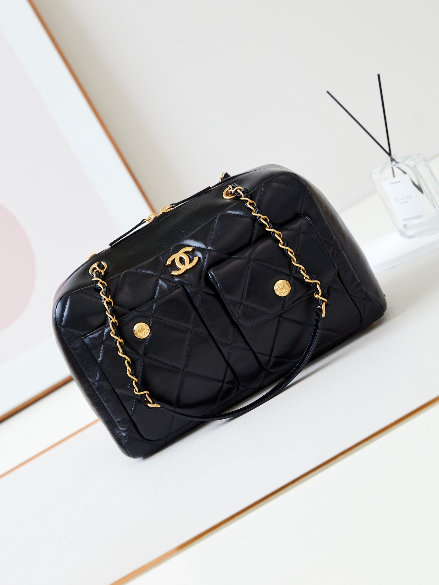 Chanel Classic Handbag Black