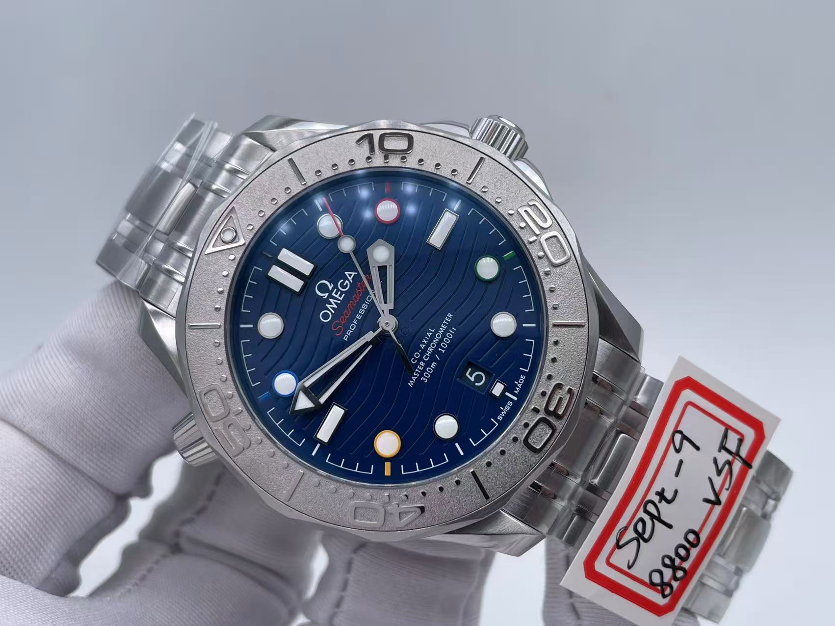 VSF Omega Seamaster Blue 8800