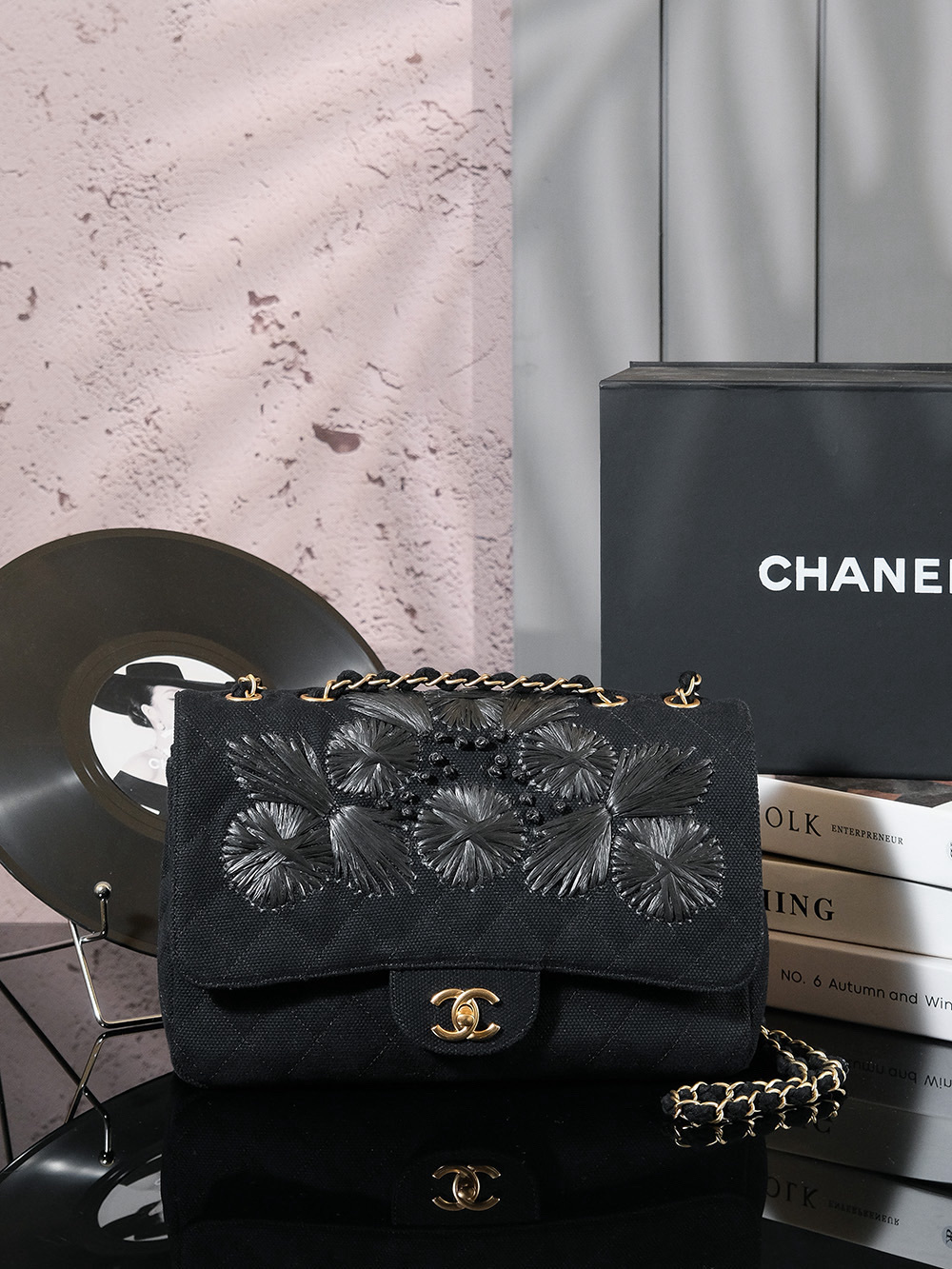 Chanel Classic Handbag Black