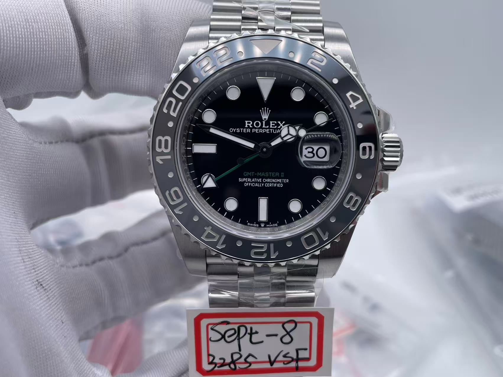 ROLGMT0356 - GMT II 126710GRNR Jub SS/SS Blk VSF DD3285 $588