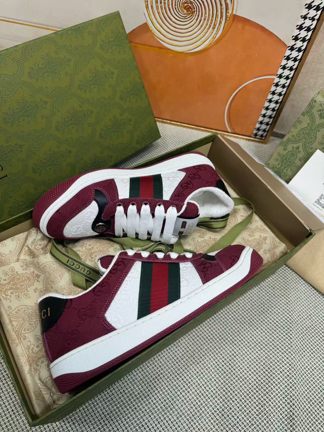Gucci Sneakers Red