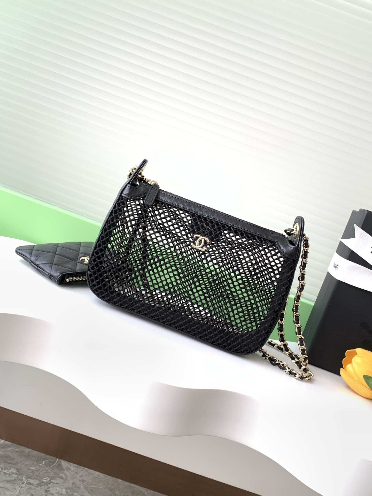 Chanel Classic Clutch Chain Black