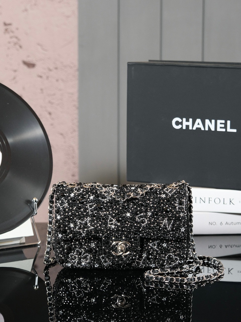 Chanel Classic Small flap bag black