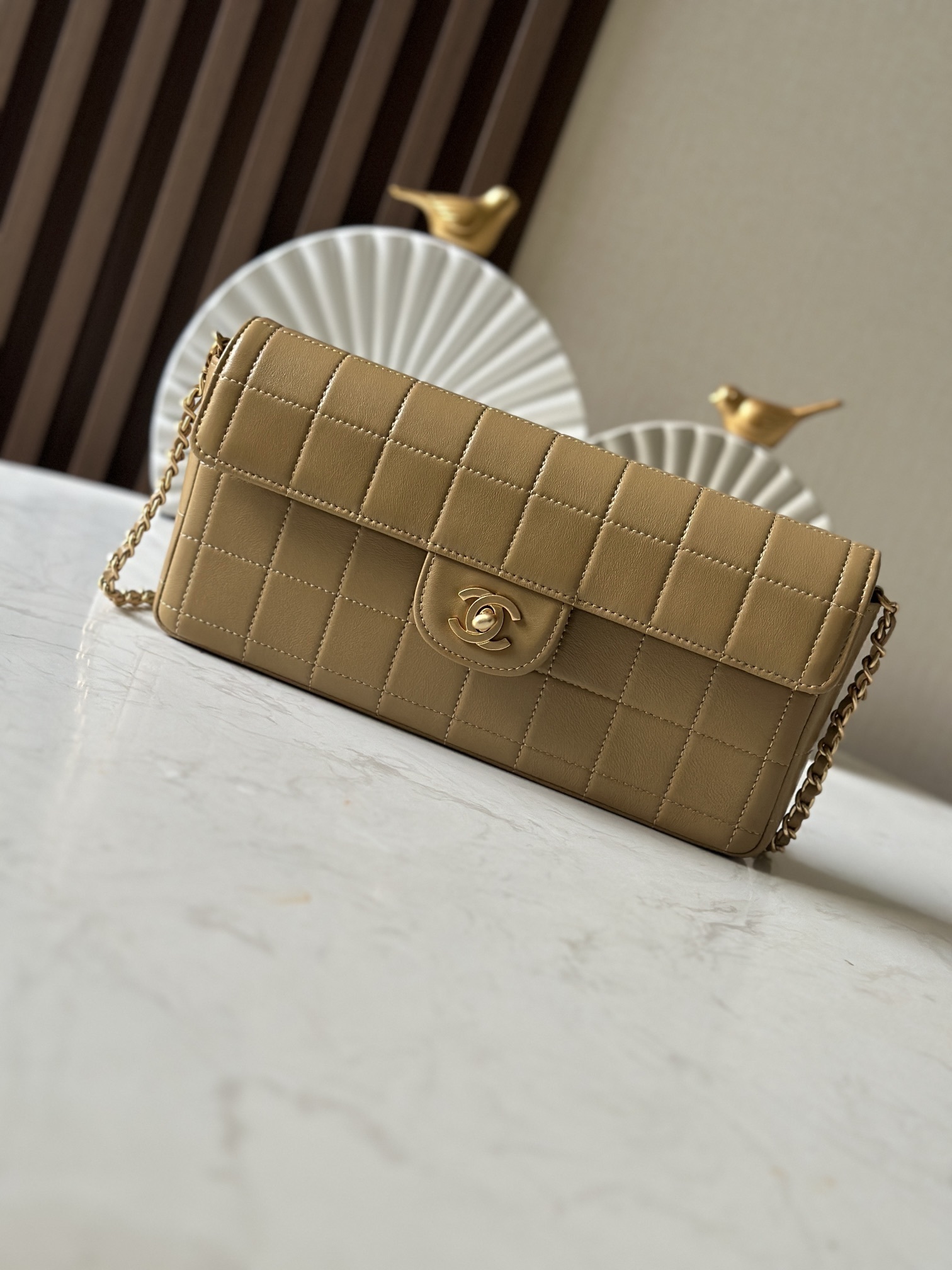 Chanel Classic Shoulder Bag Chocolate