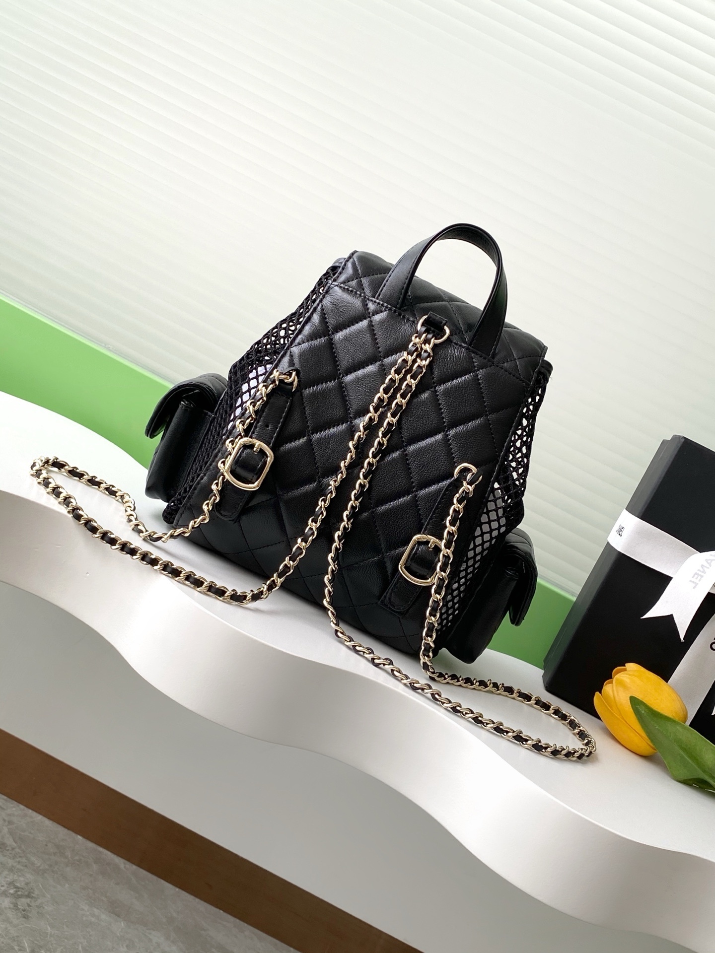Chanel Classic Backpack Black