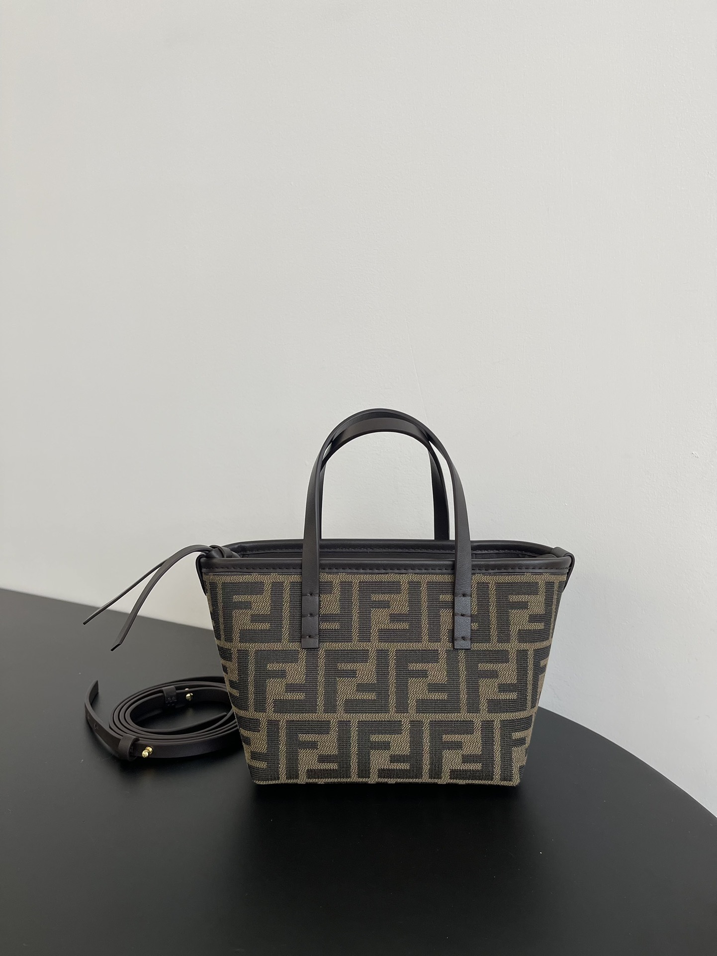 Fendi Mini Top handle Handbag (Brown)