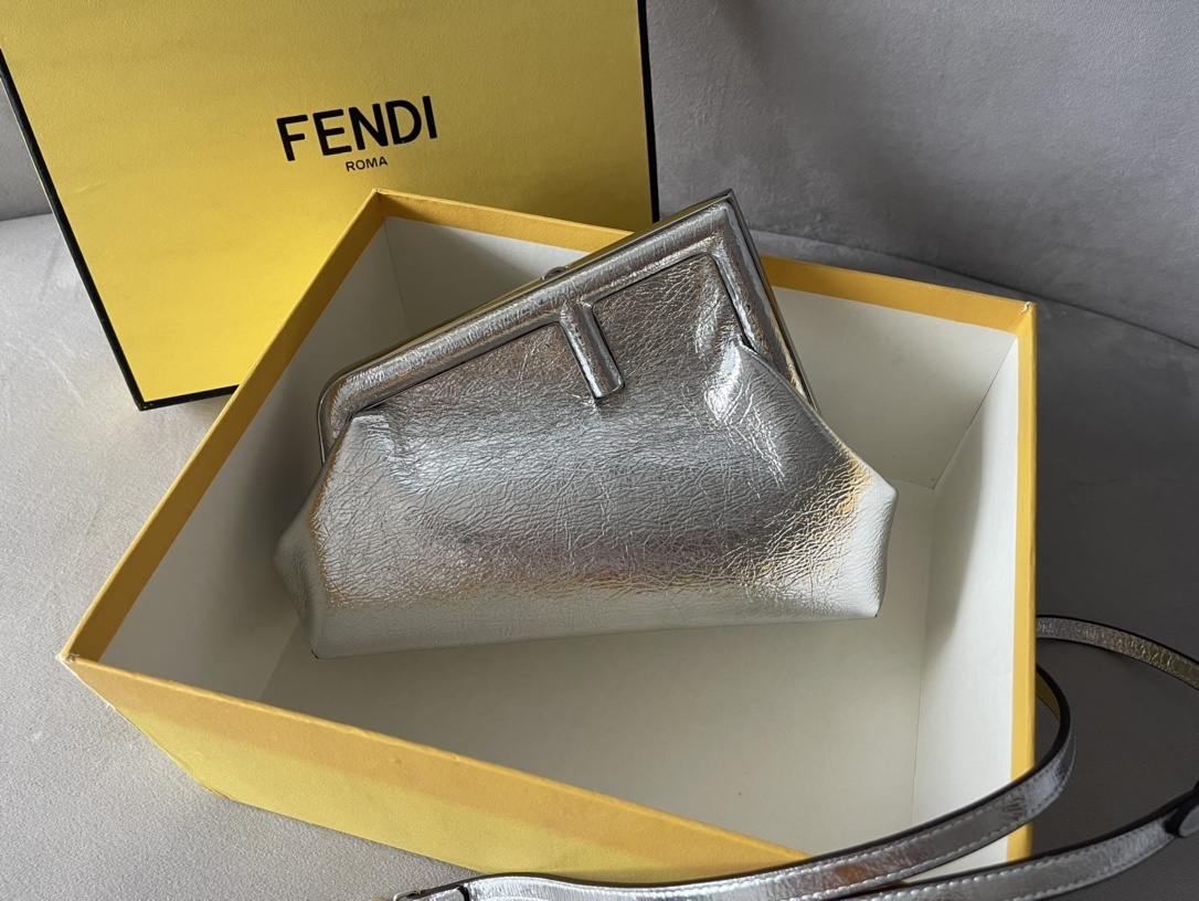 Fendi First Clutch Bag On Chain