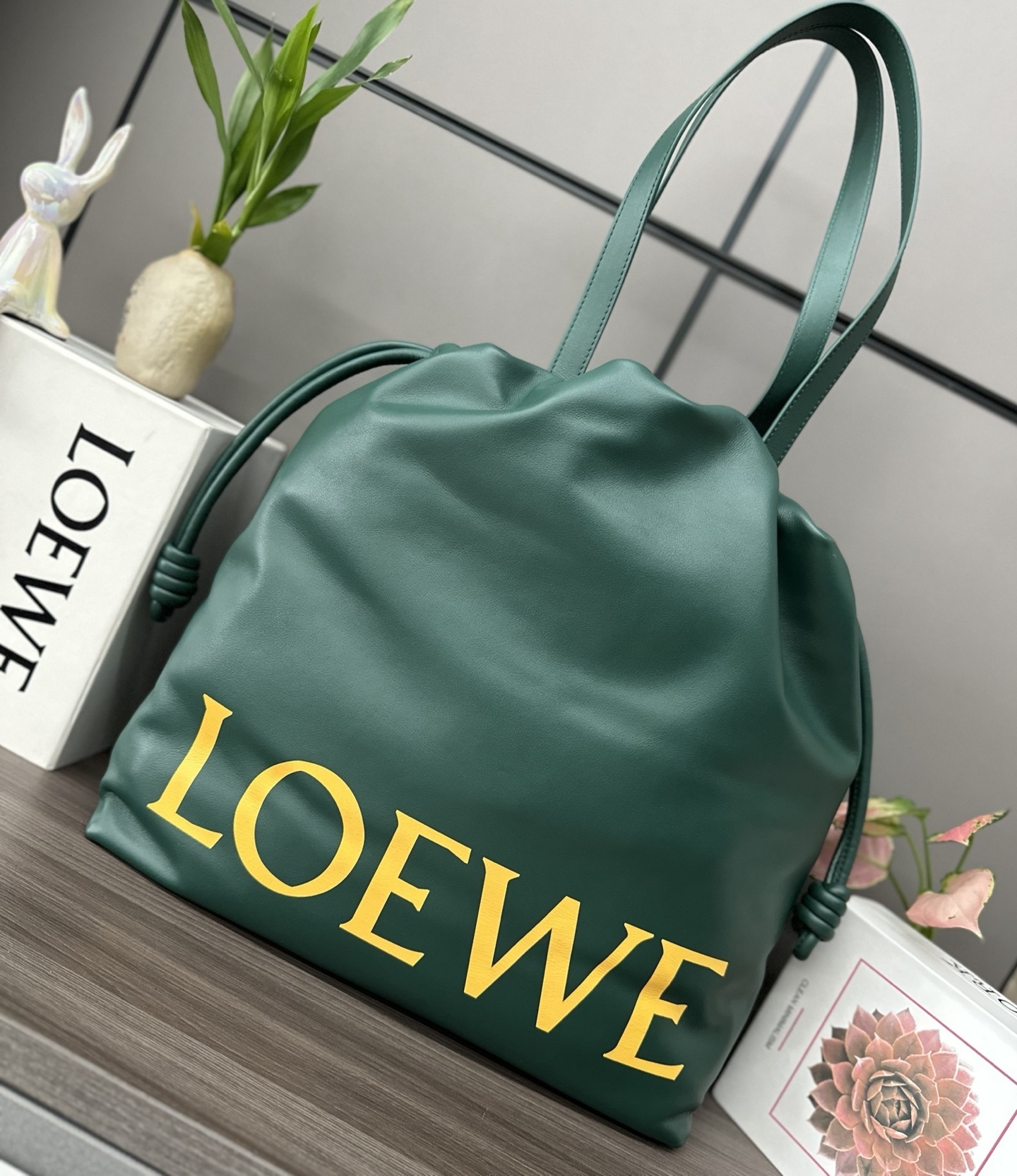Loewe Buckle Horizontal Tote Bag
