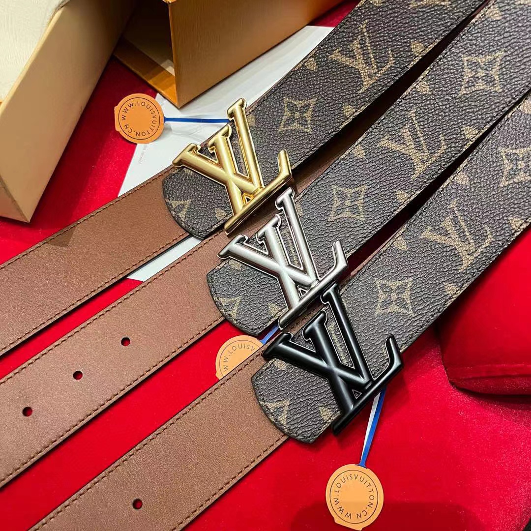 LV Initials reversible belts