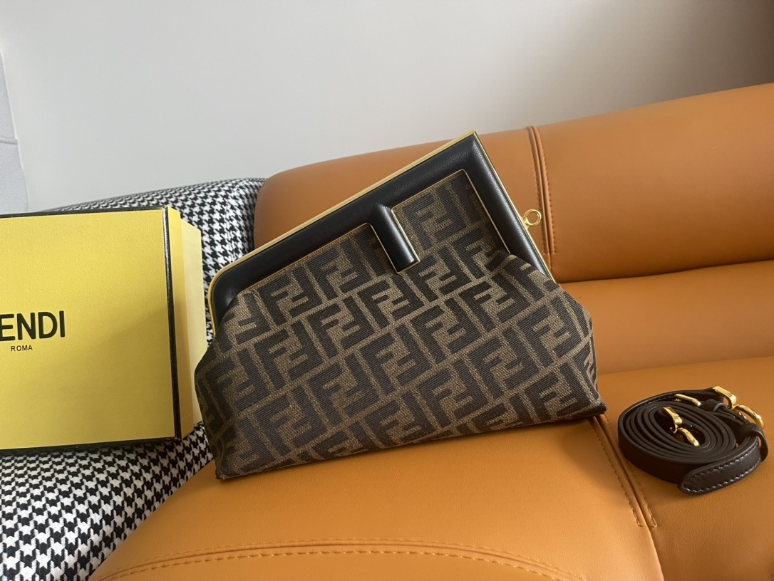 Fendi First clutch shoulder bag