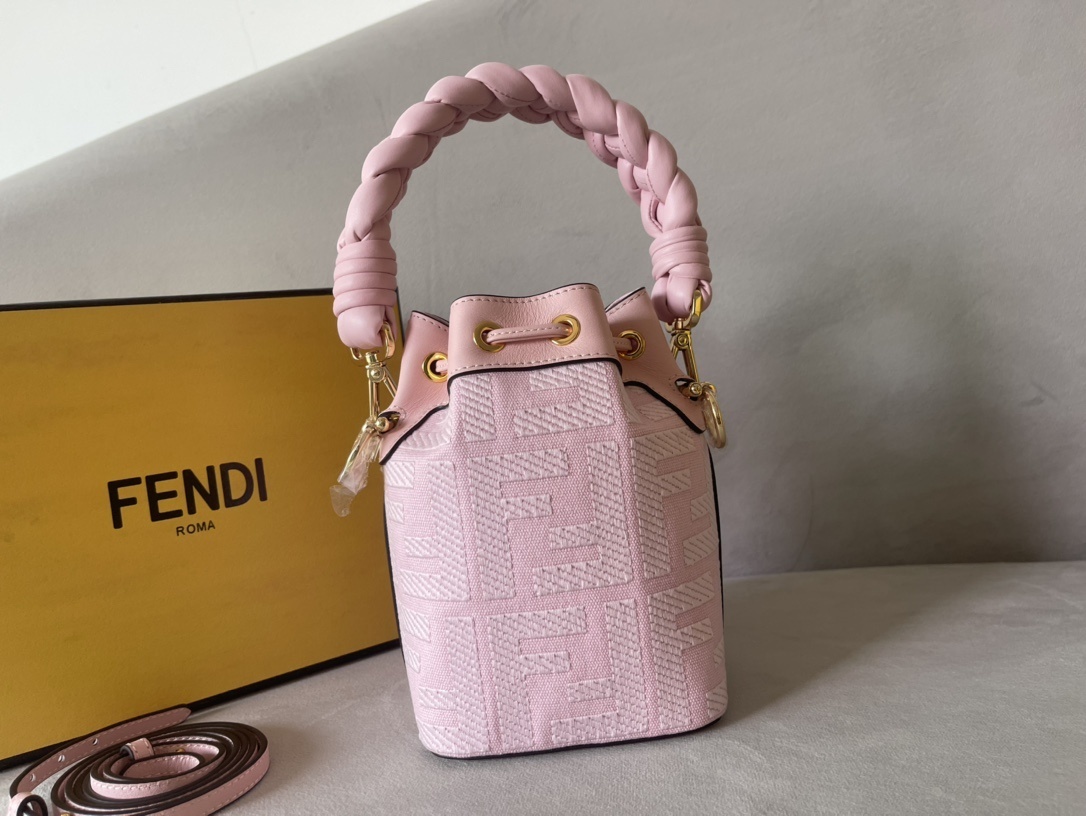 Fendi Mini Mon Tresor Bag Pink