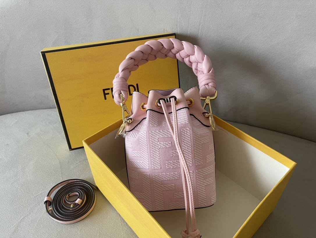 Fendi Mini Mon Tresor Bag Pink